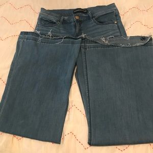 Express wide leg jeans